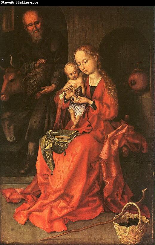 Martin Schongauer Holy Family